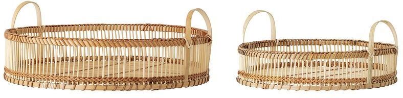 Bloomingville Plateaux Oletta en bambou Bloomingville Plateaux Oletta en bambou