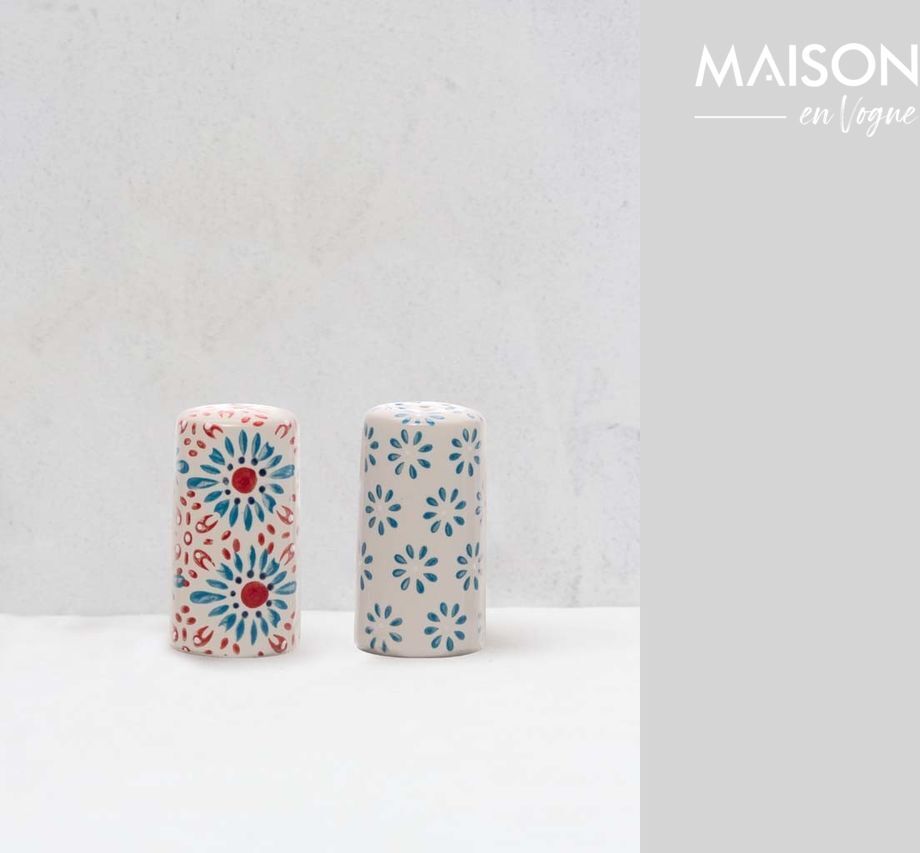 Chehoma Salière et poivrière Bohemian Chehoma Salière et poivrière Bohemian