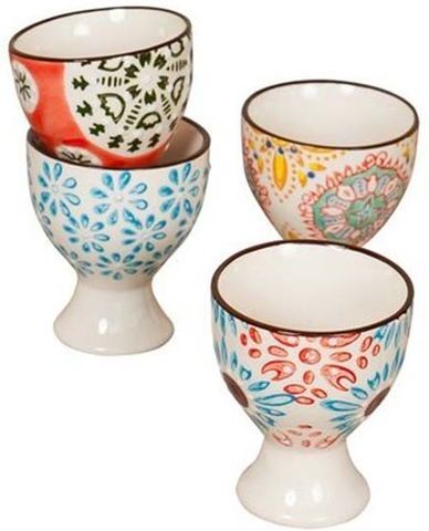 Chehoma Set de 4 coquetiers Bohemian Chehoma Set de 4 coquetiers Bohemian