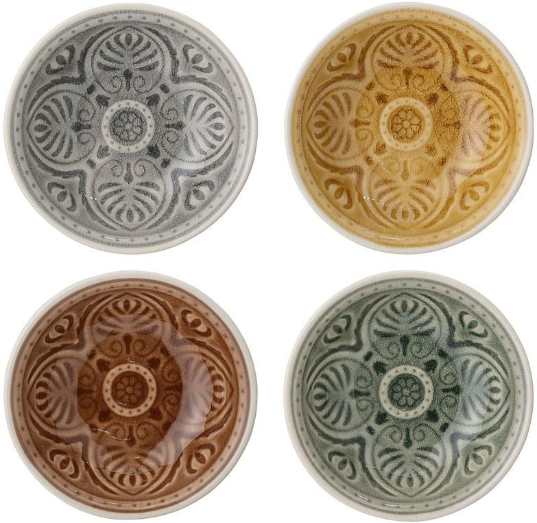 Bloomingville Set de 4 petits bols Rani en grès Bloomingville Set de 4 petits bols Rani en grès
