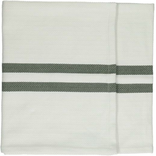 Pomax Chemins de table verts Tizia en coton Pomax Chemins de table verts Tizia en coton