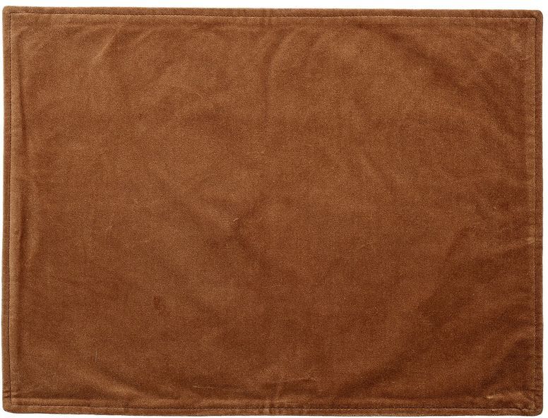 Bloomingville Napperon Marsas en coton orange Bloomingville Napperon Marsas en coton orange