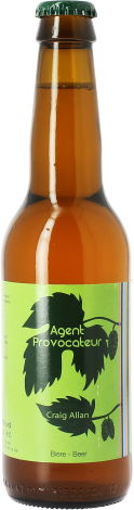 Craig Allan Agent Provocateur - Bouteilles De Bière 33 Cl - Craig Allan - Saveur Bière Craig Allan Agent Provocateur - Bouteilles De Bière 33 Cl - Craig Allan - Saveur Bière
