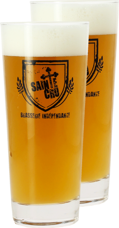 Brasserie Sainte Crucienne Pack 2 Verres Brasserie Sainte Cru   Brasserie Sainte Crucienne   Saveur Bière Brasserie Sainte Crucienne Pack 2 Verres Brasserie Sainte Cru   Brasserie Sainte Crucienne   Saveur Bière