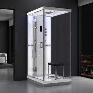 Thalassor Cabine hammam 120 x 90 URBAN 120 GAUCHE B1 toutes options