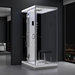 Thalassor Cabine hammam 120 x 90 URBAN GAUCHE N1 toutes options