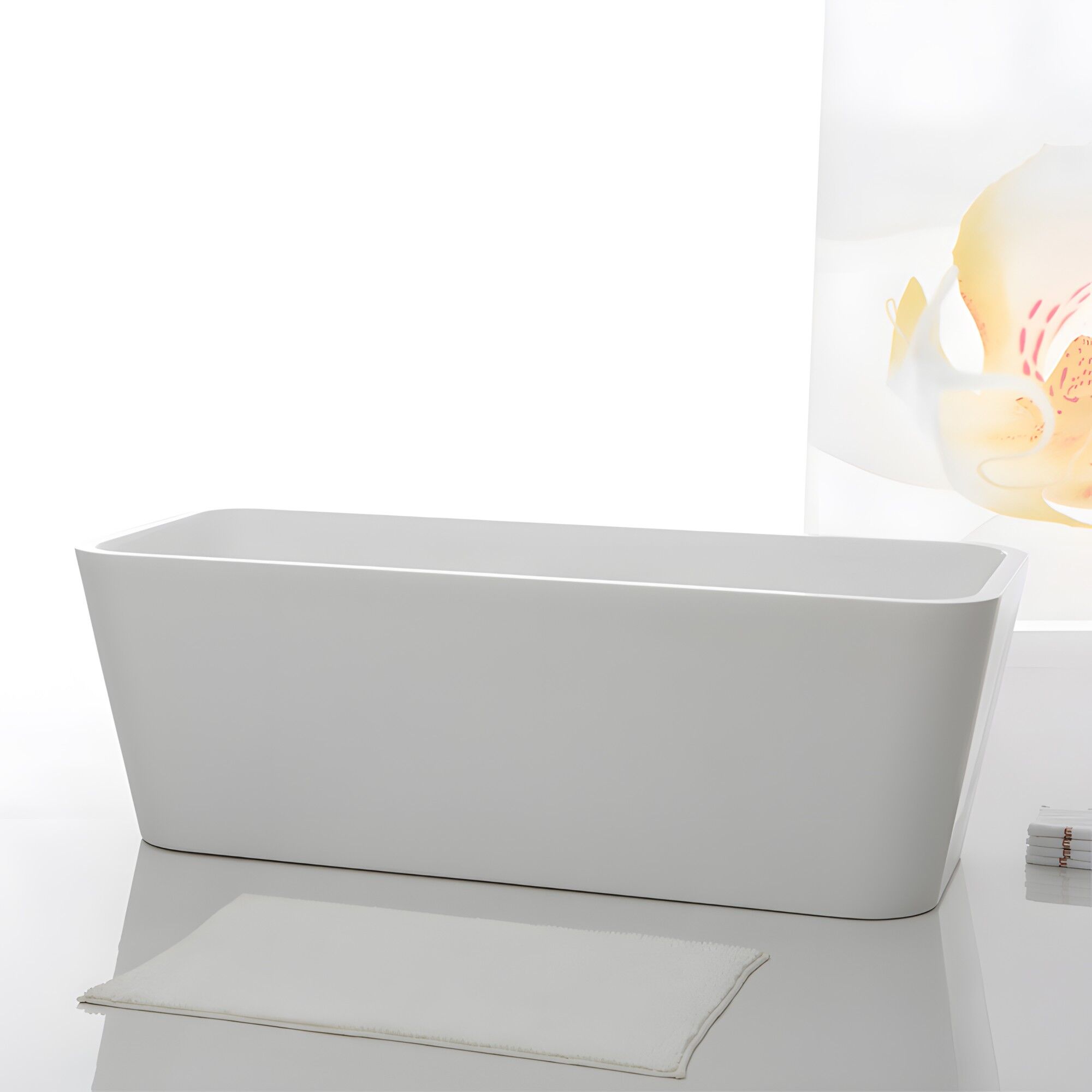 Thalassor Baignoire en ilot 170 cm Venus en acrylique 1er choix Thalassor Baignoire en ilot 170 cm Venus en acrylique 1er choix