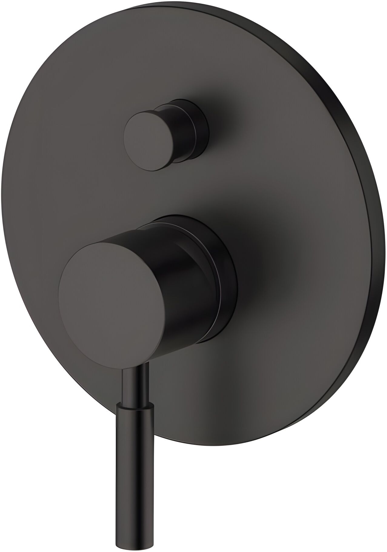 Thalassor Robinet mitigeur mural 2 sorties noir mat pour douche Collection LOOP Thalassor Robinet mitigeur mural 2 sorties noir mat pour douche Collection LOOP