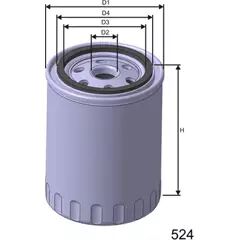 MISFAT Filtre à huile  (filtre-a-huile)