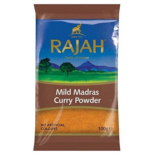 Asiamarché france Curry doux Madras Rajah 100g