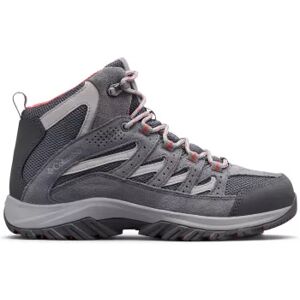 Columbia Chaussure de marche imperméable crestwood mid - femme Graphite, DaRougeevil 40 EU - Publicité