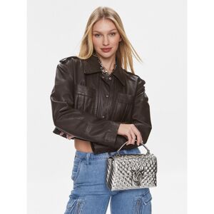 Sac à main Pinko Love Lady Puff Mini Cl . PE 24 PLTT 100044 A1EZ Silver ZZFO - Publicité