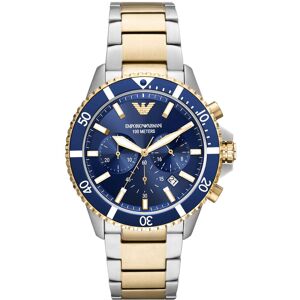 Giorgio Armani Montre Emporio Armani AR11362 Silver/Gold/Navy