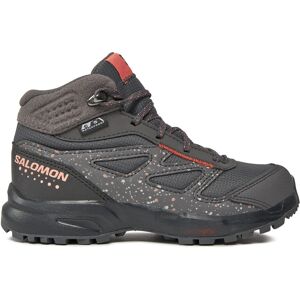 Chaussures de trekking Salomon Outway Mid Climasalomona¢ Waterproof L47283600 Magnet/Phantom/Coral