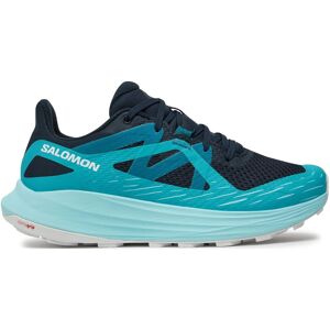 Rio Chaussures Salomon Ultra Flow L47485800 Carbon / Peacock Blue / White