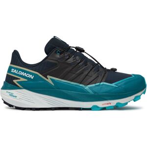 Rio Chaussures Salomon Thundercross L47464200 Carbon / Tahitian Tide / Peacock Blue