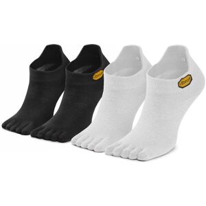 Lot de 2 paires de chaussettes basses unisexe Vibram Fivefingers