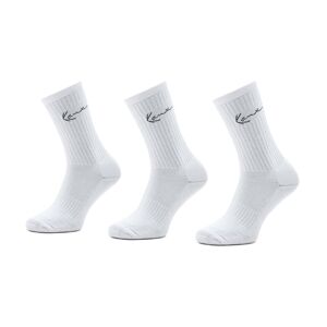 Lot de 3 paires de chaussettes hautes homme Karl Kani Signature 3003748 White