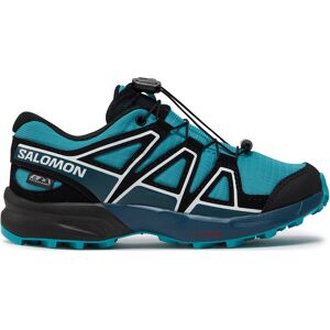 Chaussures Salomon Speedcross Waterproof L47457800 Peacock Blue / Deep Dive / Black