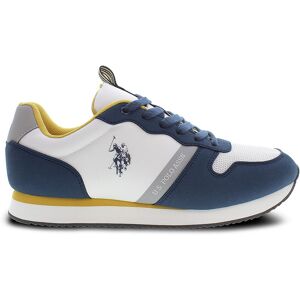 Sneakers U.S. Polo Assn. Nobil NOBIL009 WHI-BLU01