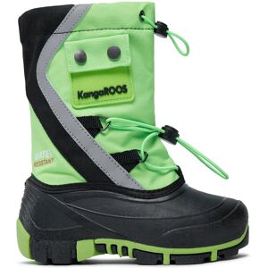 Bottes de neige KangaRoos Kanga-Bean III 18927-000-7007 Lime/Jet Black