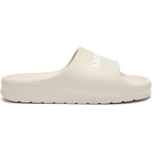 Mules / sandales de bain Lacoste Branded Serve Slide 2.0 747CMA0015 Off Wht/Off Wht 18C - Publicité