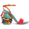 Sandales Kat Maconie Olive Sky Blue/Multi