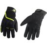 Gants hiver Trendy Lanz noir / jaune fluo M