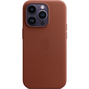 Apple Coque en cuir MagSafe Terre de Sienne - iPhone 14 Pro - Publicité