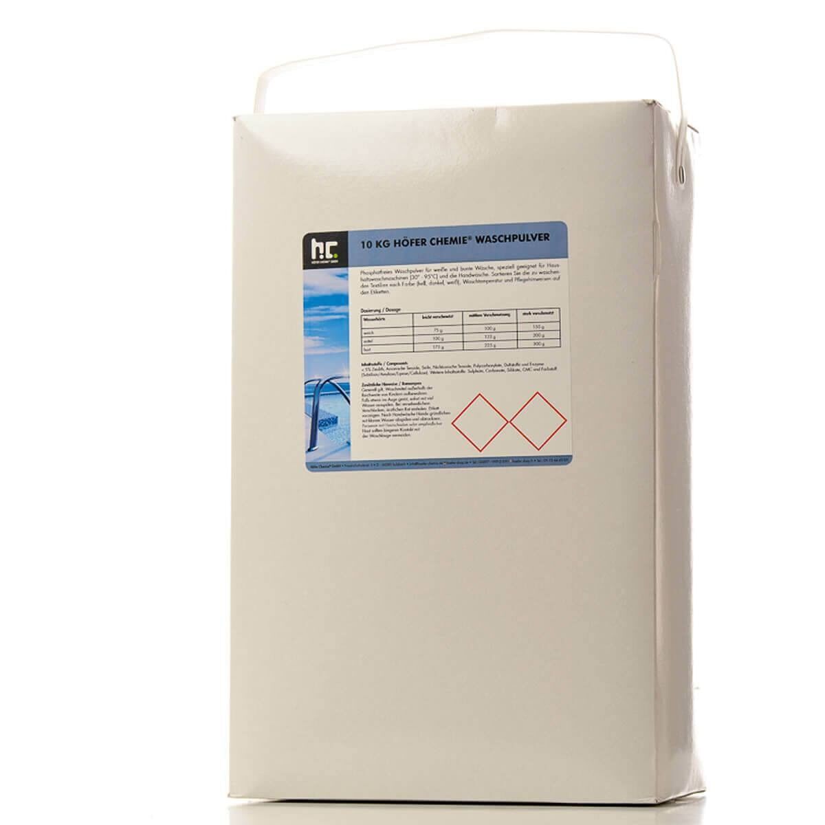 Höfer Chemie 30 kg Lessive en poudre (3 x 10 kg)