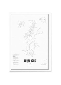 WIJCK. Bourgogne - Impression Région Viticole 30 x 40 cm