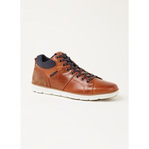 Dune London Stakes Leather Sneaker - Light Brown