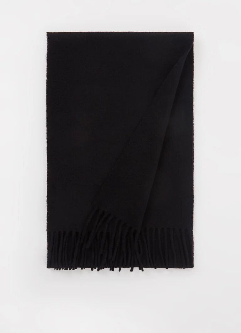 Moncler Écharpe en laine 30 x 50 cm - Noir