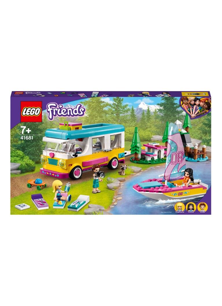 Lego Camping-car forestier et voilier - 41681 - Multicouleur