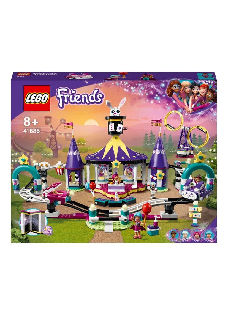 Lego Les montagnes russes magiques de la fête foraine - 41685 - Violet