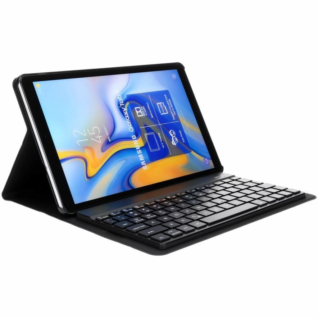 Coquedetelephone.fr Étui de tablette portefeuille Bluetooth Clavier Samsung Galaxy Tab A 10.5 (2018)