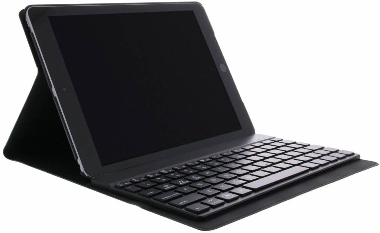 Coquedetelephone.fr Étui de tablette portefeuille Bluetooth Clavier iPad (2018) / (2017) / Air (2)