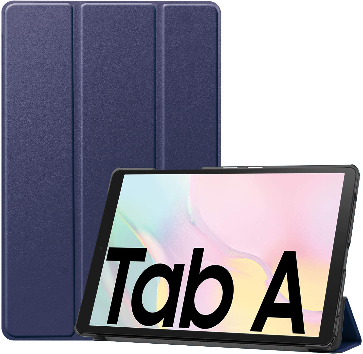 iMoshion Étui de tablette portefeuille Trifold pour le Samsung Galaxy Tab A7 - Bleu foncé iMoshion Étui de tablette portefeuille Trifold pour le Samsung Galaxy Tab A7 - Bleu foncé