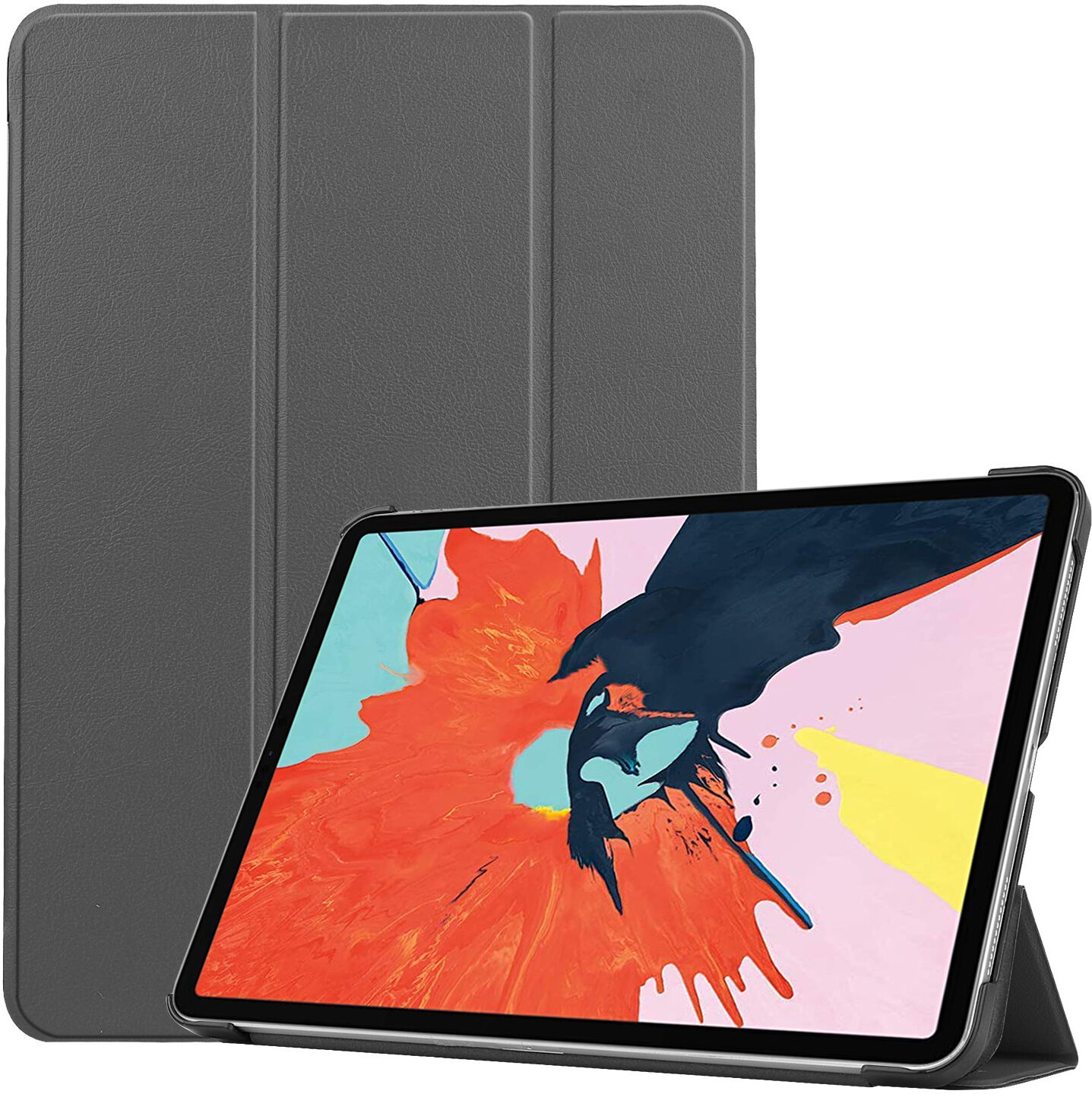 iMoshion Étui de tablette portefeuille Trifold pour l'iPad Air (2020) - Gris iMoshion Étui de tablette portefeuille Trifold pour l'iPad Air (2020) - Gris