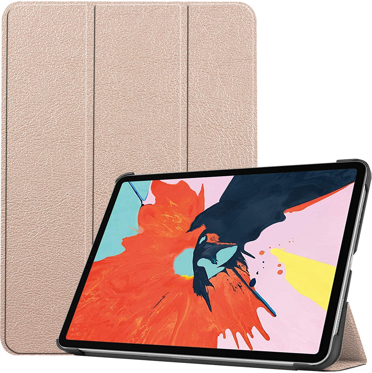 iMoshion Étui de tablette portefeuille Trifold pour l'iPad Air (2020) - Dorée iMoshion Étui de tablette portefeuille Trifold pour l'iPad Air (2020) - Dorée