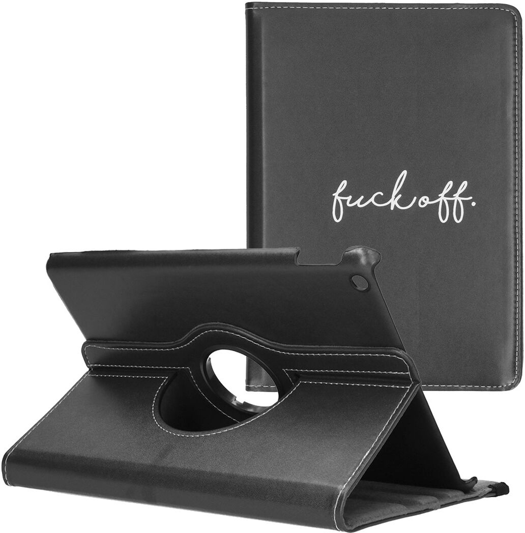Coquedetelephone.fr Étui de tablette Design rotatif à 360° pour l'iPad 10.2 (2019 / 2020) - Fuck Off Coquedetelephone.fr Étui de tablette Design rotatif à 360° pour l'iPad 10.2 (2019 / 2020) - Fuck Off
