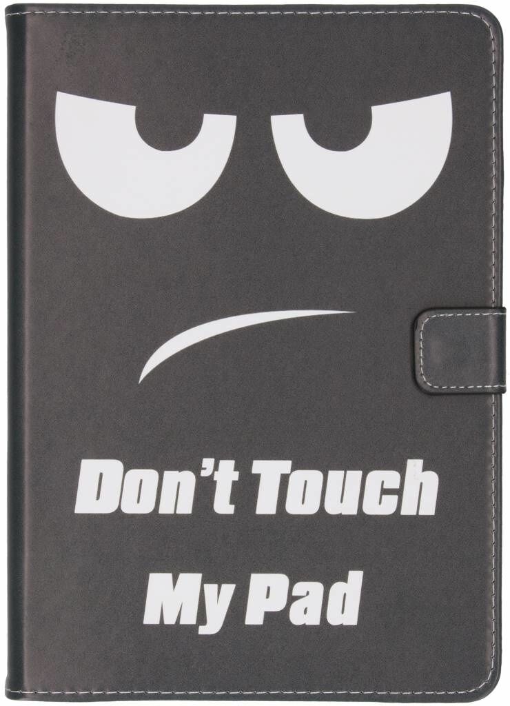 Coquedetelephone.fr Étui à rabat silicone design pour iPad (2017) / (2018) - Don't touch my pad Coquedetelephone.fr Étui à rabat silicone design pour iPad (2017) / (2018) - Don't touch my pad