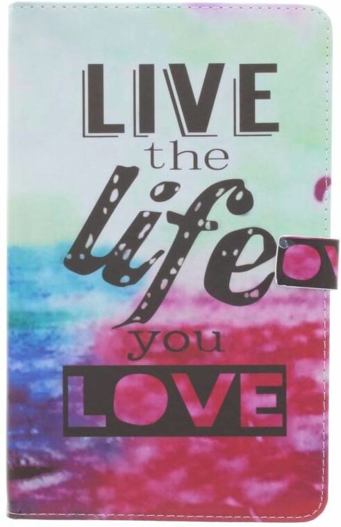 Coquedetelephone.fr Étui à rabat silicone design pour Samsung Galaxy Tab A 10.1 (2016) - Live the life Coquedetelephone.fr Étui à rabat silicone design pour Samsung Galaxy Tab A 10.1 (2016) - Live the life