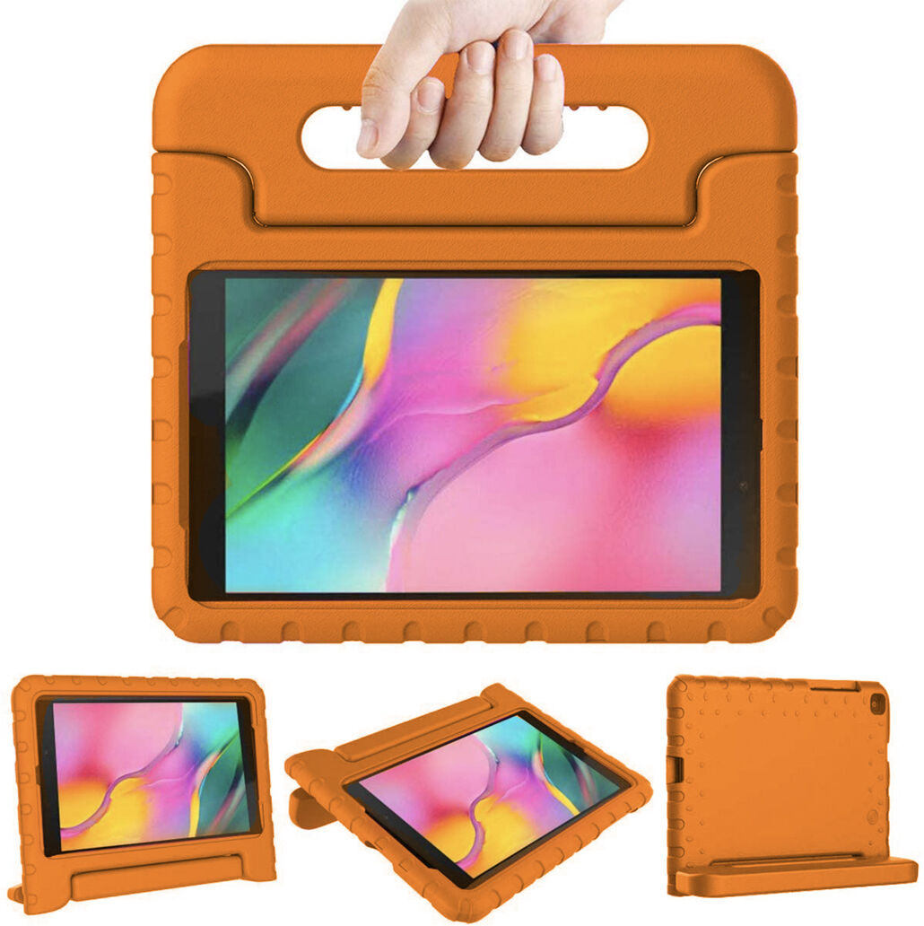 iMoshion Coque kidsproof avec poignée pour le Samsung Galaxy Tab A 8.0 (2019) - Orange iMoshion Coque kidsproof avec poignée pour le Samsung Galaxy Tab A 8.0 (2019) - Orange