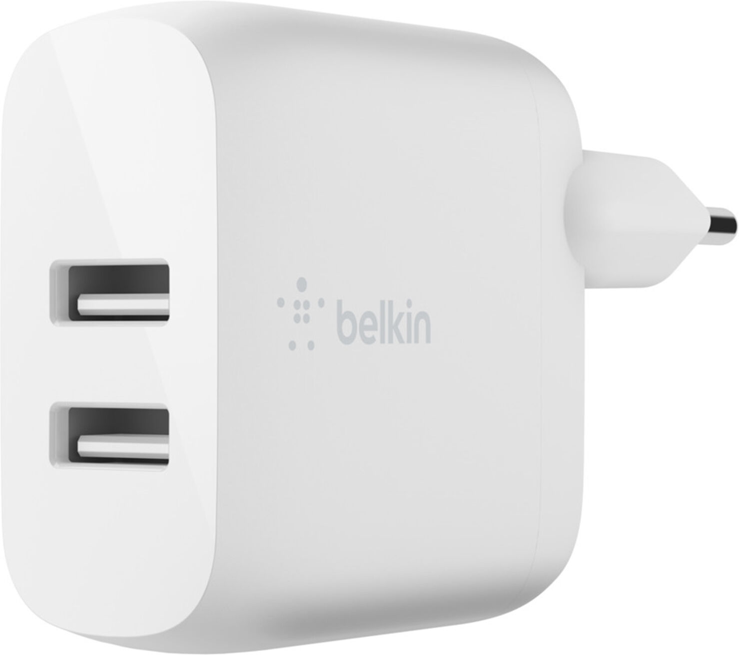 Belkin Boost↑Charge™ Dual USB Wall Charger - 24W - Blanc