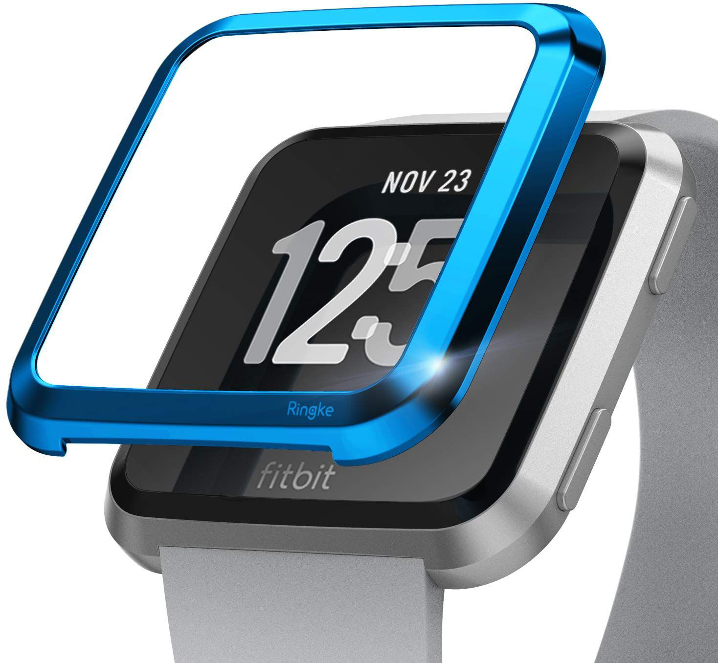 Ringke Style de lunette pour le Fitbit Versa / Versa Lite - Bleu