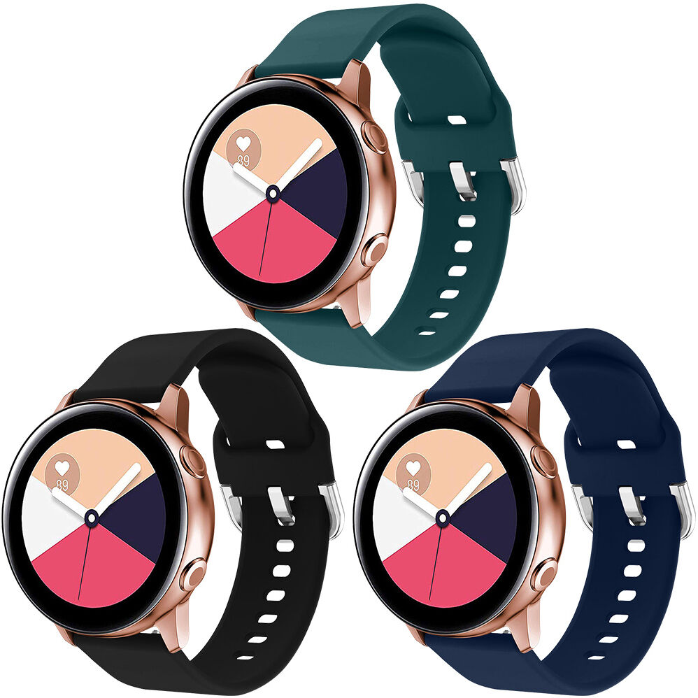 iMoshion 3-pack bracelet silicone pour le Samsung Galaxy Watch 40/42mm / Active 2 42/44mm iMoshion 3-pack bracelet silicone pour le Samsung Galaxy Watch 40/42mm / Active 2 42/44mm