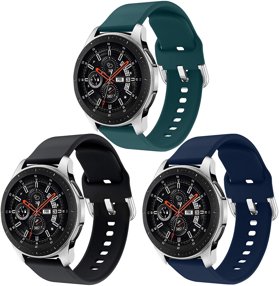 iMoshion 3-pack bracelet silicone Galaxy Watch 46mm / Gear S3 Frontier / Classic / Watch 3 45 iMoshion 3-pack bracelet silicone Galaxy Watch 46mm / Gear S3 Frontier / Classic / Watch 3 45