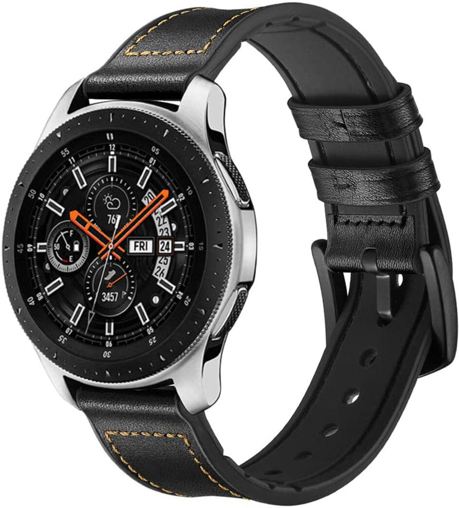 iMoshion Bracelet en cuir véritable Watch 46mm / Gear S3 Frontier / S3 Classic / Watch 3 45mm iMoshion Bracelet en cuir véritable Watch 46mm / Gear S3 Frontier / S3 Classic / Watch 3 45mm