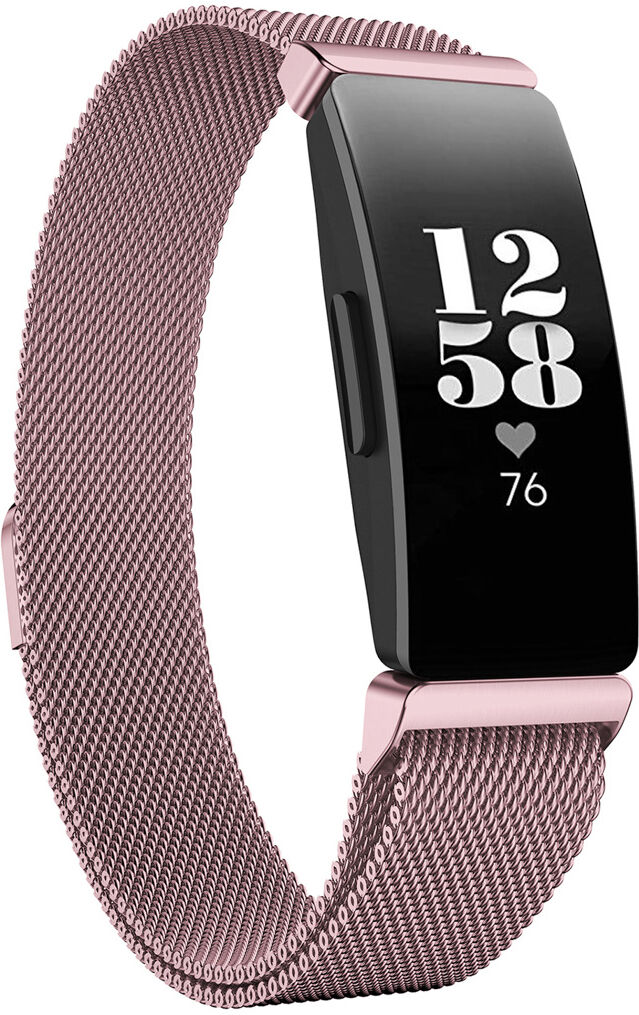 iMoshion Milanais Watch bracelet pour le Fitbit Inspire - Rose Champagne